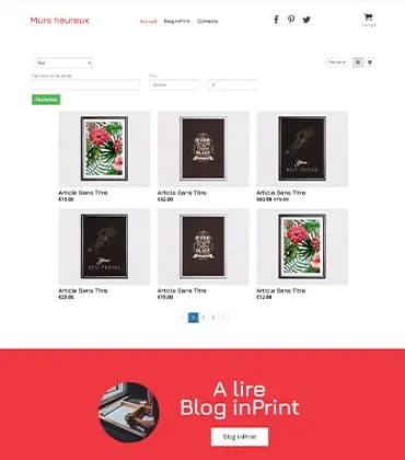 Thème de créateur de site ecommerce