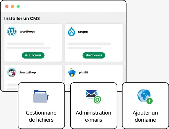 Hébergement Drupal facile