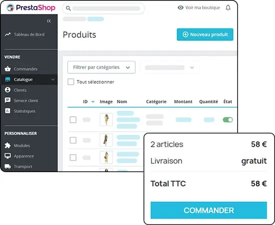 prestashop Boutique PrestaShop
