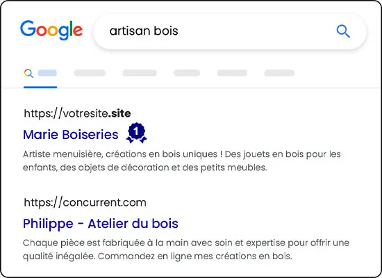 Référencement SEO .site