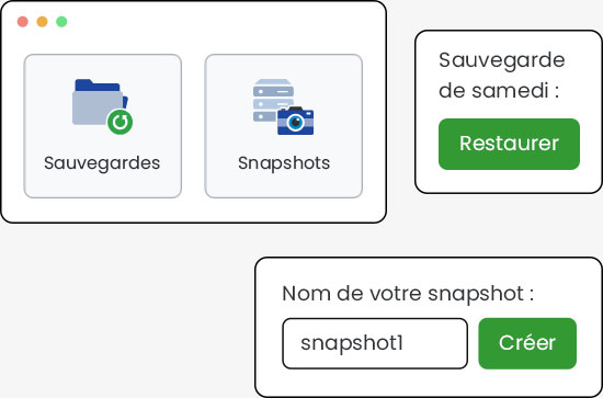 Sauvegardes et Snapshots