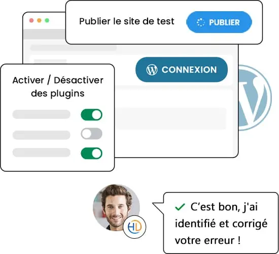 WordPress infogéré et gestion facile