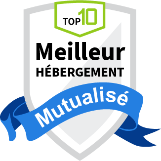 Meilleur mutualisé par top10hebergeursweb.com